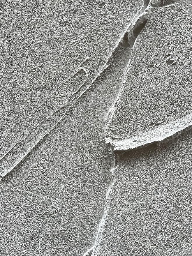 Art Hand-Painted Thick Texture White Minimalist Oil Painting 45x30 inch Home Wall Decorative Art