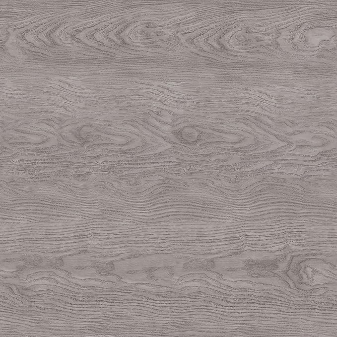 Martha Stewart Ollie Home Office Desk with 3 Drawers in Gray Wood Grain with Oil Rubbed Bronze Hardware