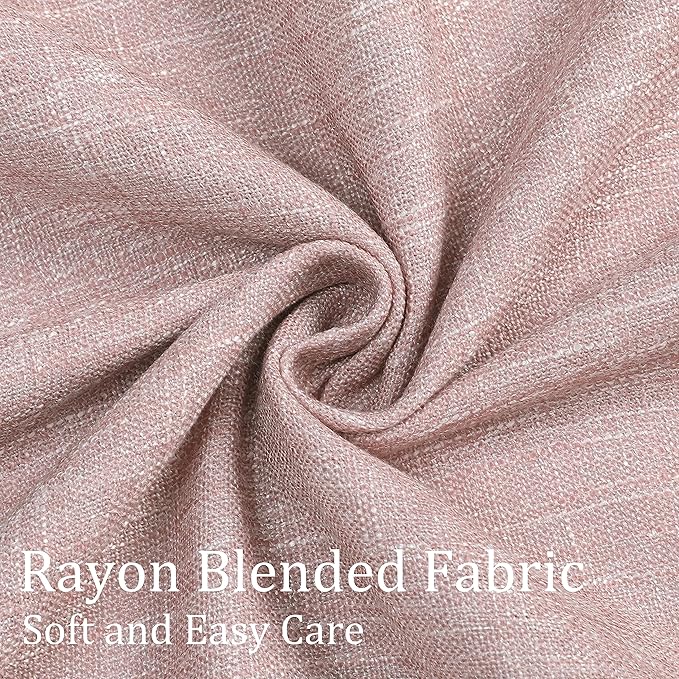 Vision Home Pink Full Blackout Curtains Pinch Pleated Room Darkening Window Panels 120 inch for Girls Bedroom Living Room Thermal Insulated Pinch Pleat Pink Drapes with Hooks Back Tab 40" Wx120 Lx2