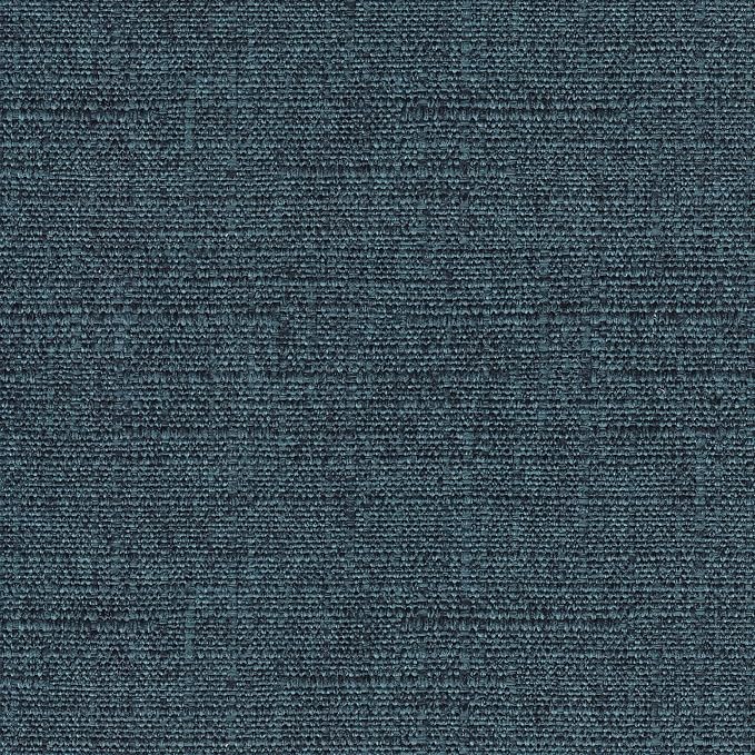 HomePop Home Decor | Upholstered Round Velvet Tufted Foot Rest Ottoman | Ottoman with Storage for Living Room & Bedroom | Decorative Home Furniture, Indigo Small