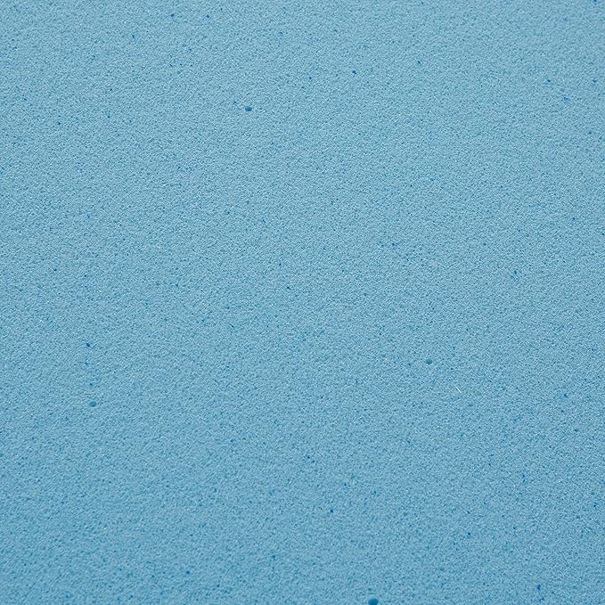 Amazon Basics Alternative Latex King Mattress Topper, Cooling Gel-Infused, CertiPUR-US Certified, 2 Inches, Blue